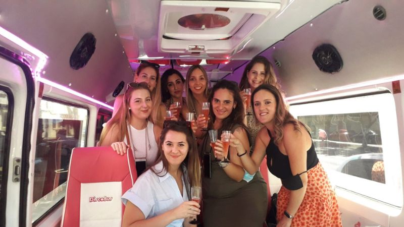 INTERIOR DISCOBUS DE MALAGA INTERIOR DISCOBUS DE MALAGA