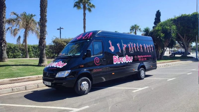 alquier de autobus para fiesta en málaga