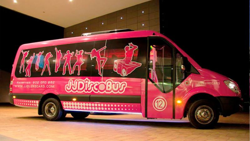 alquier de discobus malaga para fiestas