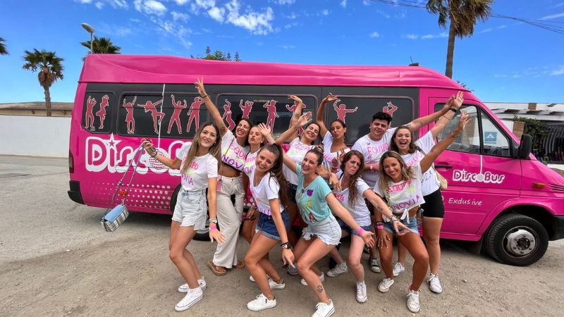 bus party en málaga